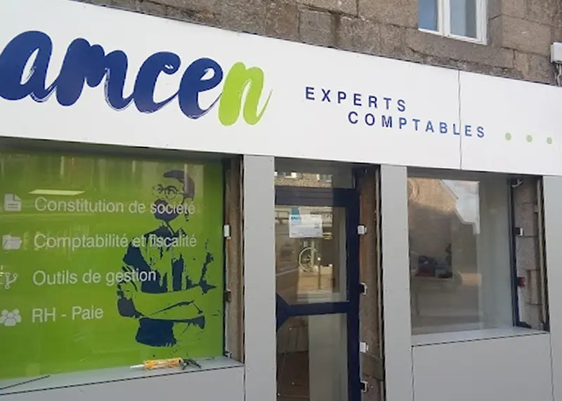 Façade de l'agence AMCEN des Pieux